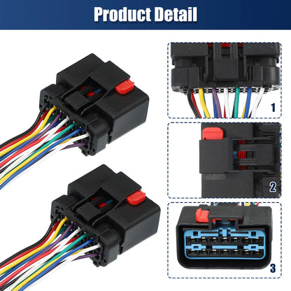 Door Harness Connector Wiring Pigtail for Jeep Grand Cherokee (1999-2004)