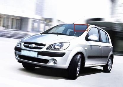 Sun Visor Shade W/Mirror for Hyundai Getz Click (2002-2012)
