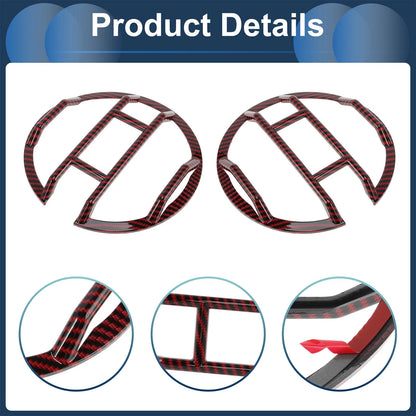 Front Left & Right Headlight Trim Bezels for Ford Bronco (2021-2024)