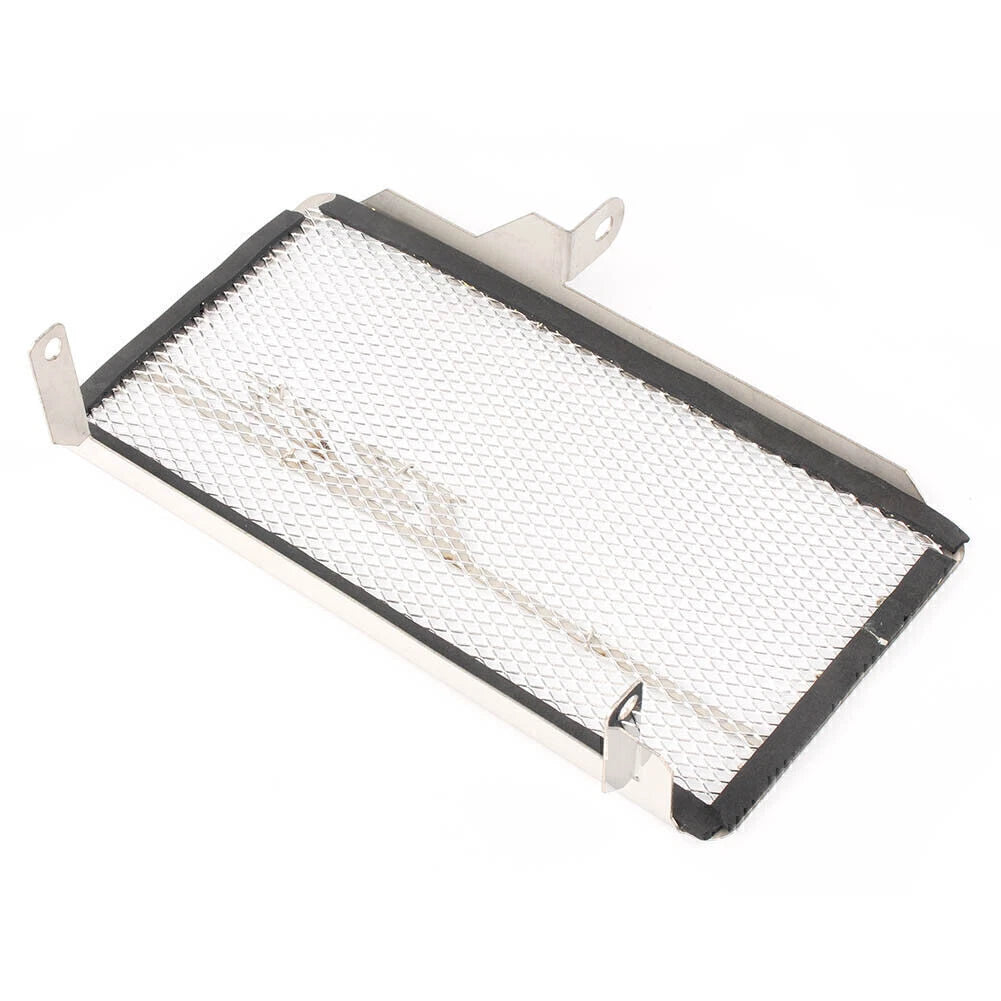 Silver Radiator Guard Grill Cover for Yamaha YZF R-25 (2014-2017)