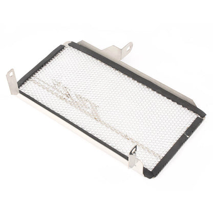 Silver Radiator Guard Grill Cover for Yamaha YZF R-25 (2014-2017)