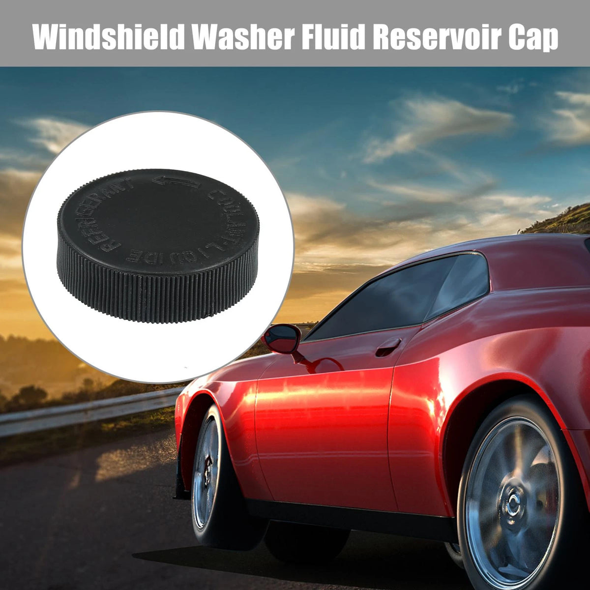 4pcs Windshield Washer Fluid Reservoir Cap for INFINITI Q70 (14-17)
