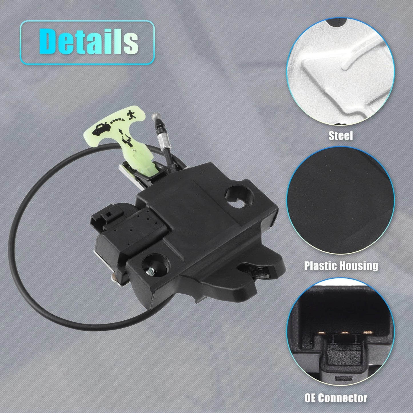 Rear Liftgate Door Lock Actuator Motors for Subaru Legacy Outback (2010-2014)