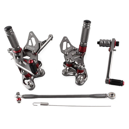 Rearset Foot Pegs for Suzuki GSXR 600 (2015)