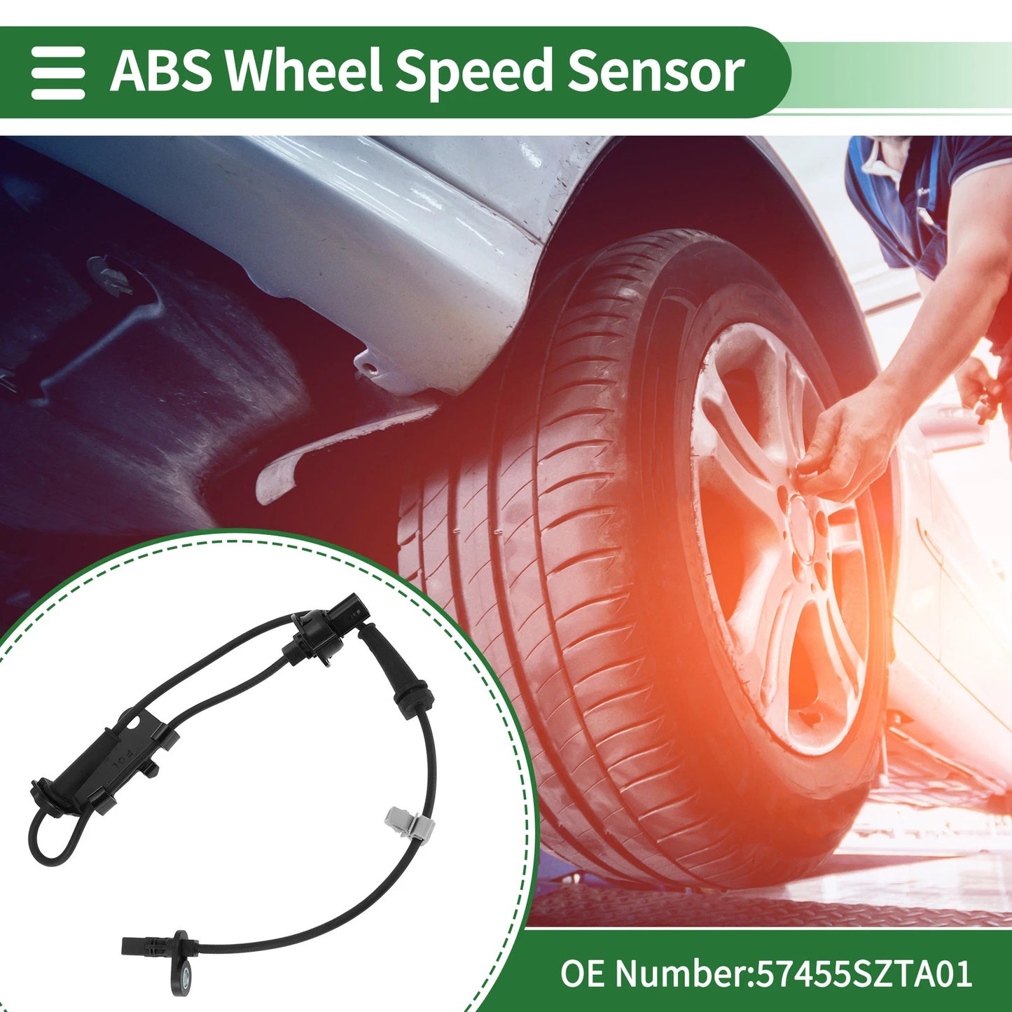 ABS Wheel Speed Sensor for Honda CR-Z (2016)