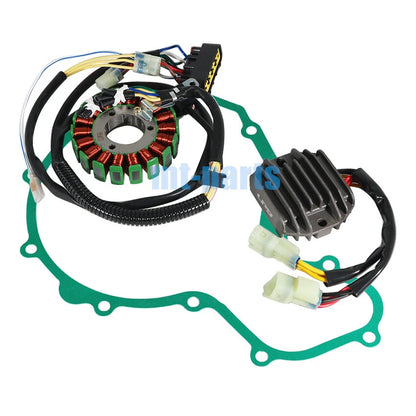 Stator Coil, Regulator Rectifier, Gasket for Barossa ATV RAM 503, Canyon 500 (2003-2005)