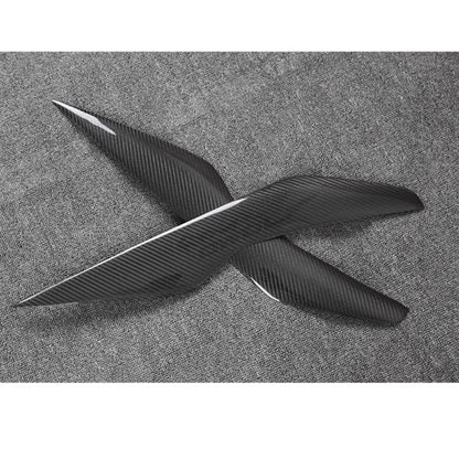 Headlight Eyelid Trim for 2009-2011 Ford Focus Carbon Fiber (2009-2011)