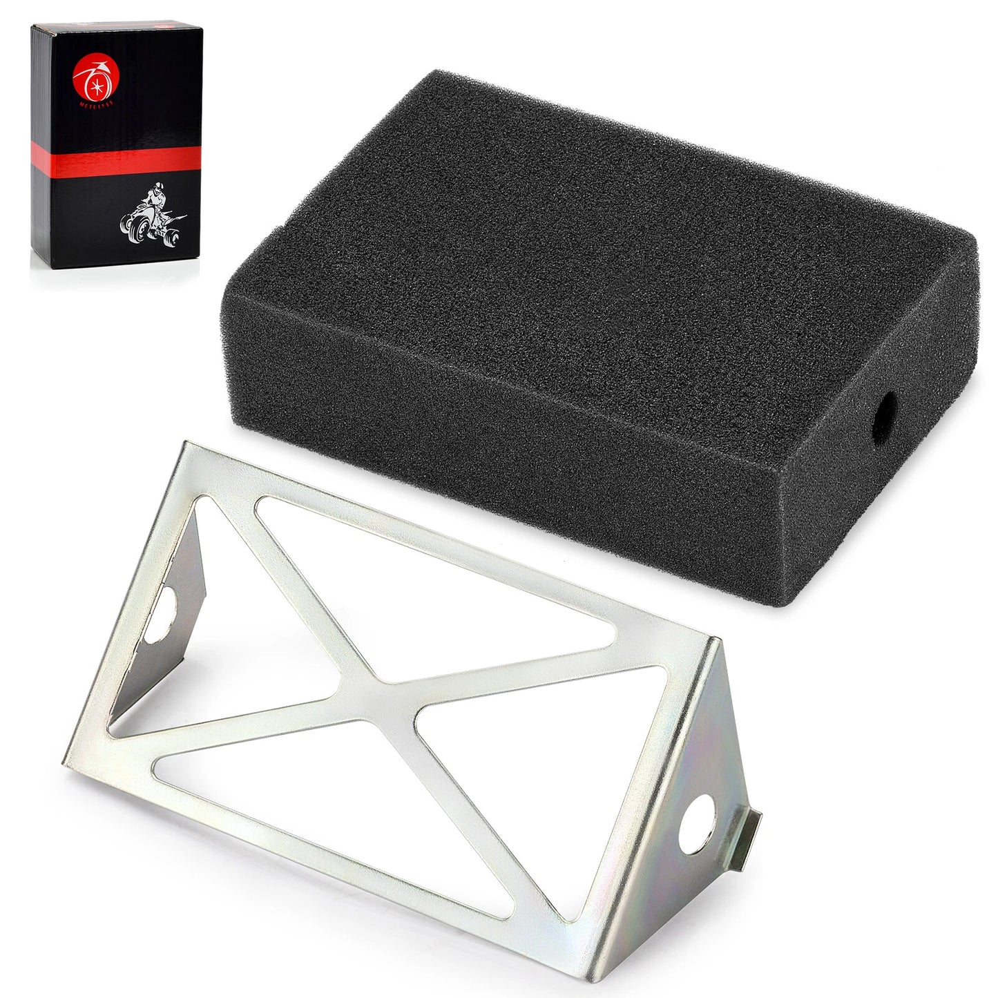 Air Filter & Mount Plate for Honda CT70/XL70/SL70 (1970-1982)
