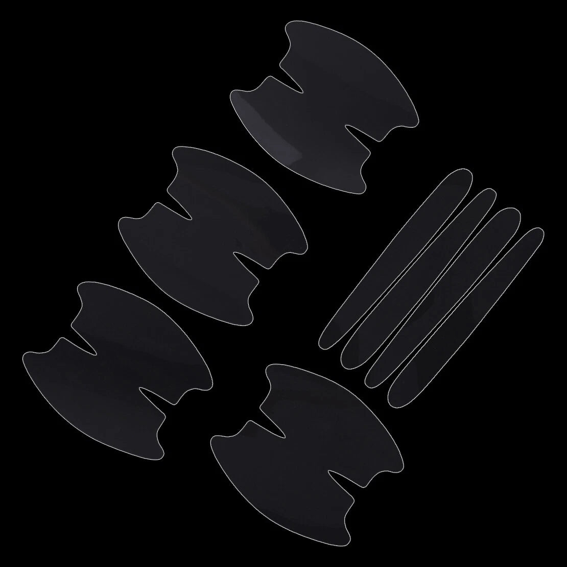 8Pcs Car Door Handle Bowl Anti-Scratch Cover