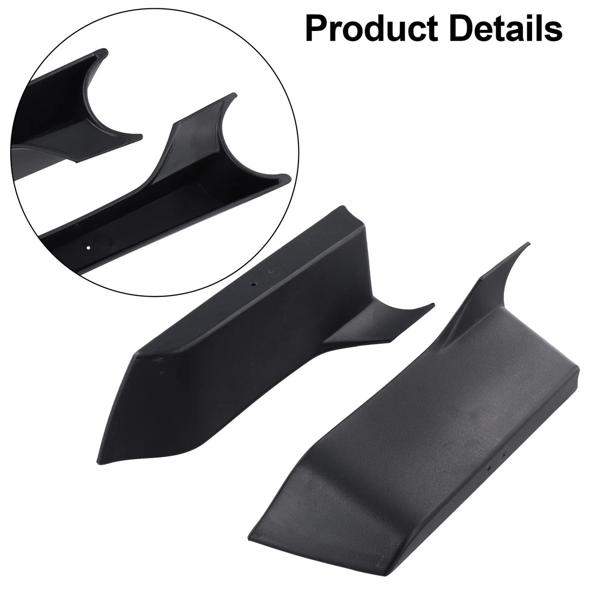 Car Door Storage Box ABS Black for MINI Cooper F56 (2014–2021)