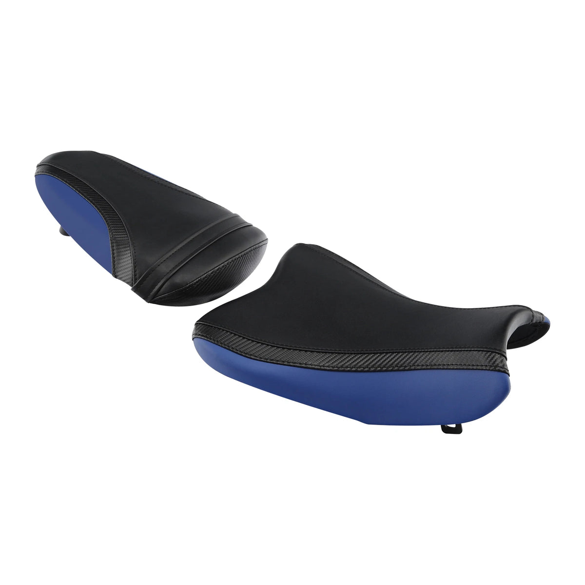 Black Blue Driver & Passenger Seats for Suzuki GSXR1000 (2007-2008)