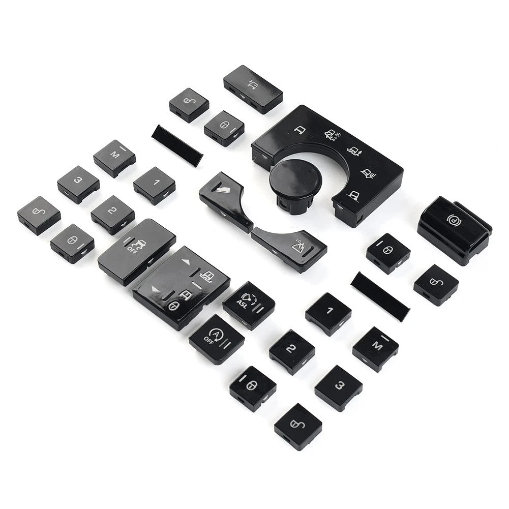 Window Lift Switch Cover Set for Land Rover 2013-2017