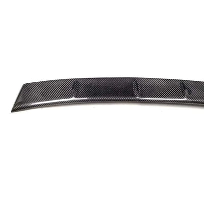 Real Carbon Fiber Rear Roof Spoiler Lip Fit for Cadillac CT5 2020-2023