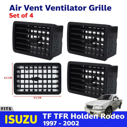 Set Air-Con Vent Dash A/C Grille Fits Isuzu TFR Holden Rodeo Ute Truck 1997-2002