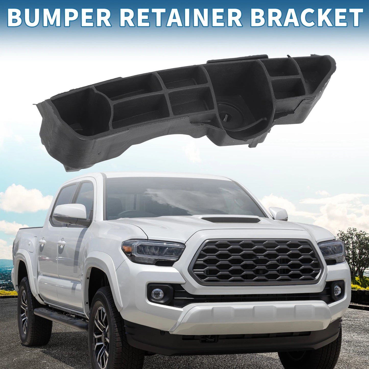 1x Left Rear Bumper Retainer Bracket for Toyota RAV4 (2016–2018)