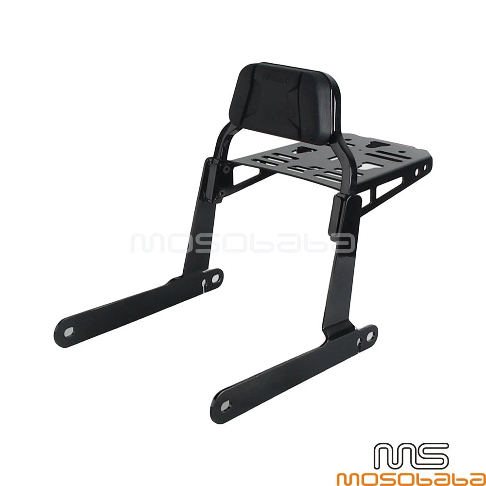 Rear Passenger Sissy Bar w/Luggage for Dyna Street Bob (2006-2023)