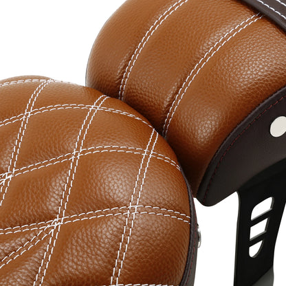 Driver & Passenger Seat Backrest Pad for Indian Scout Bobber (2018-2023)