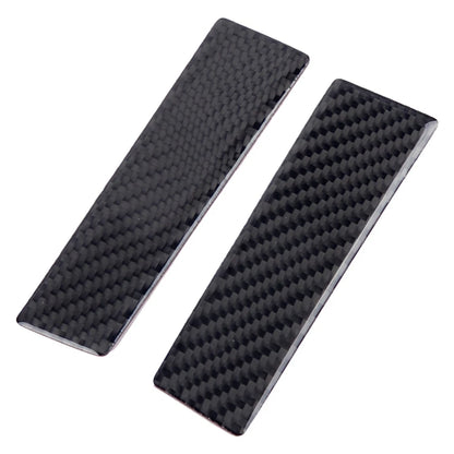 3 x Carbon Fiber Multimedia Console Trim for Ford Mustang (2015-2017)
