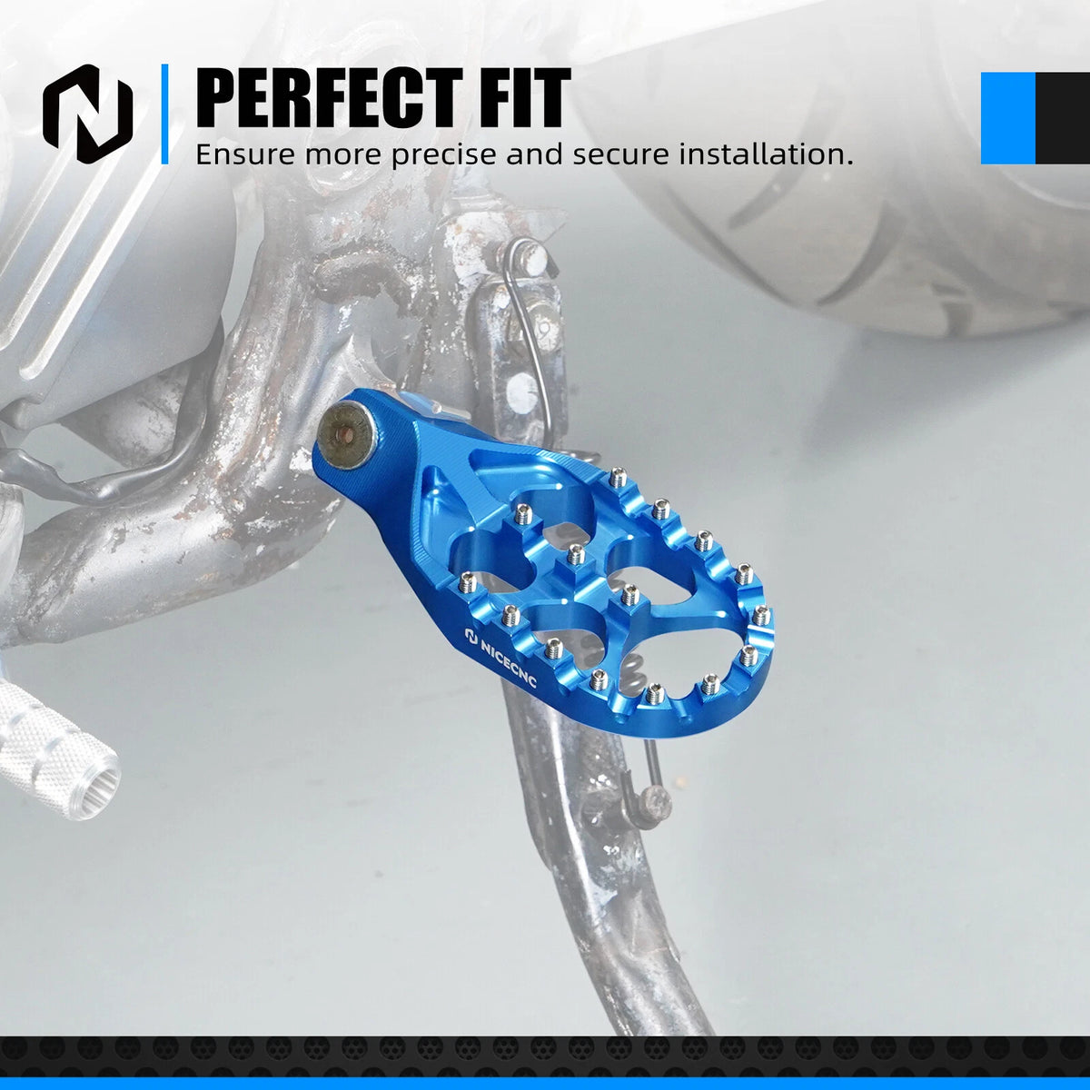 CNC Wide Foot Pegs for Suzuki DRZ400S/DRZ400SM (2005-2024)