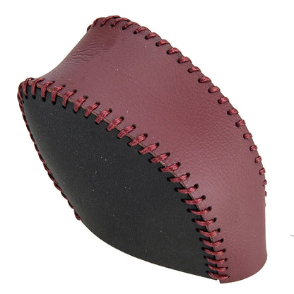 Black Red Leather Gear Shift Knob Cover for Lexus NX250 350 350h (2022)