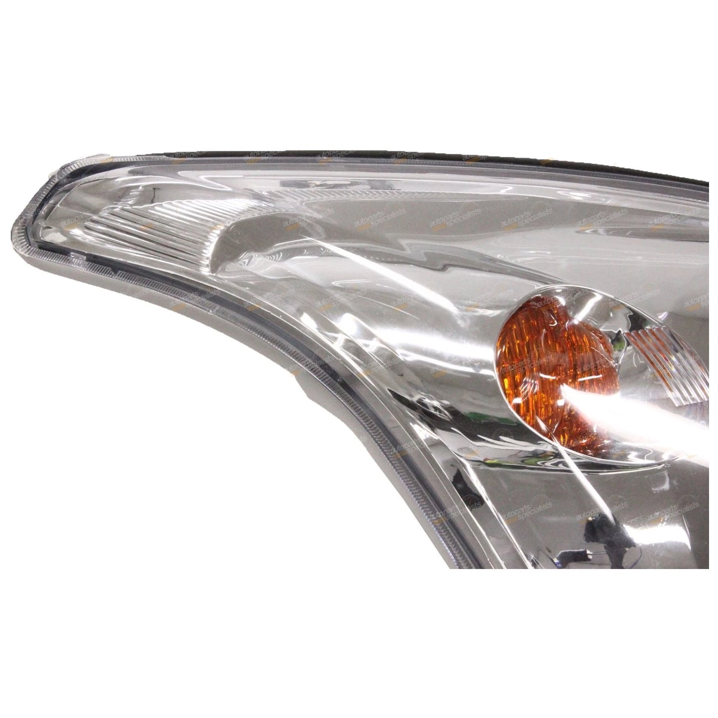 2 x Chrome Headlights for Toyota Prado GRJ120 KDJ120 KZJ120 (2003–2009)