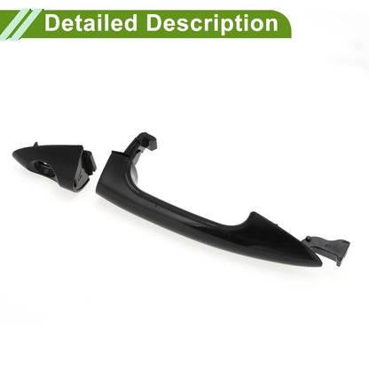 Exterior Door Handle for Hyundai Accent 2012-2017 Black Front Left
