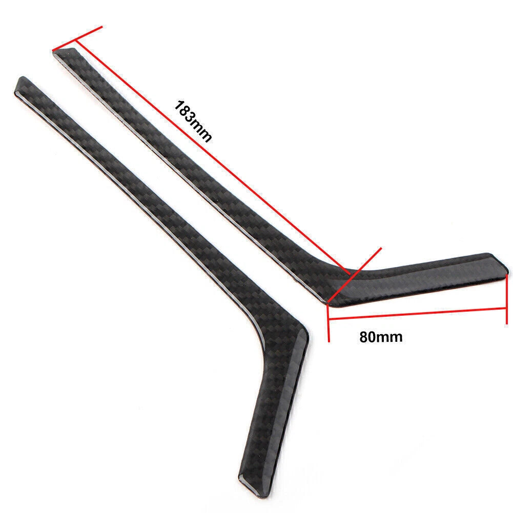 2 x Inner Rear Door Handle Cover Trim for Subaru Forester (2013-2018)