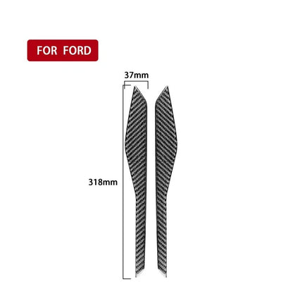 Carbon Fiber Side Center Console Cover Trim Fit For Ford Explorer 2013-2019