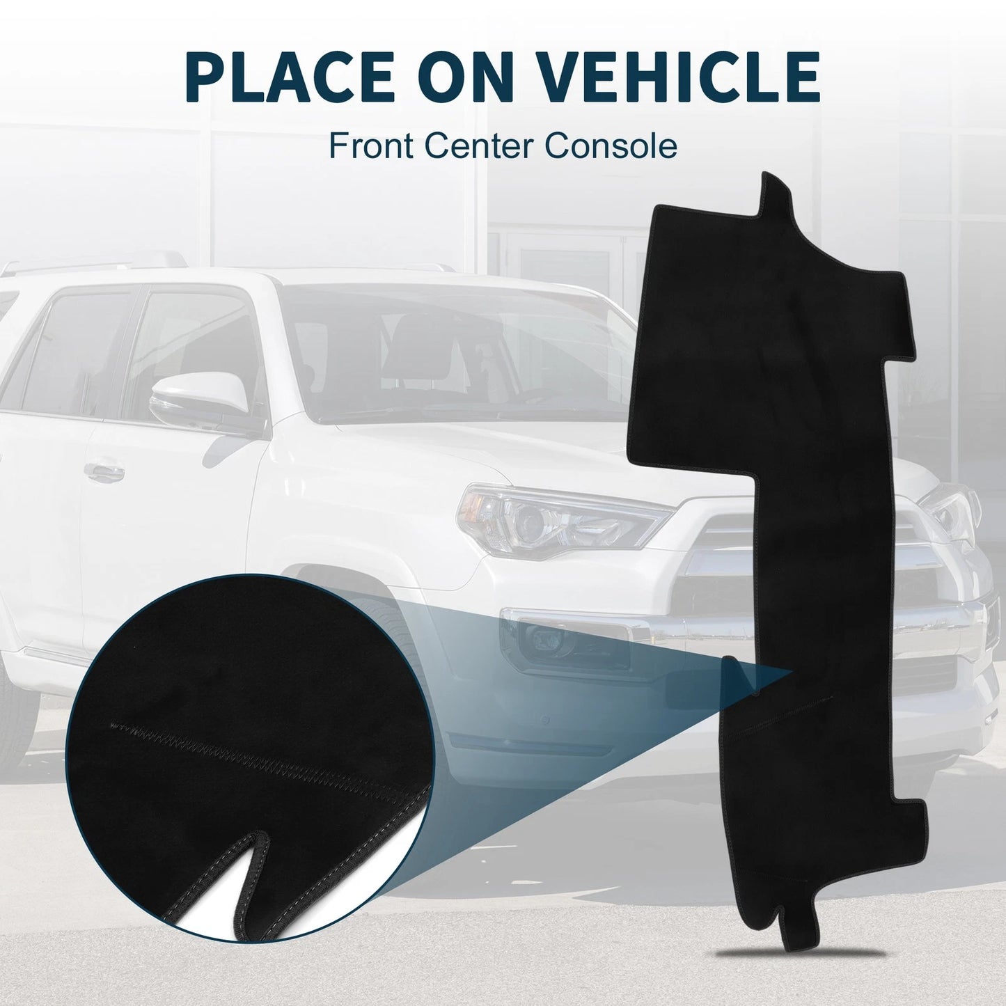 Dashboard Dash Cover Mat Sun Protector Pad 1 Set for Toyota Mark X