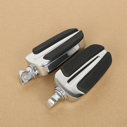 10mm Male Mount Foot Pegs for Harley Dyna Super Glide Custom (2006-2017)