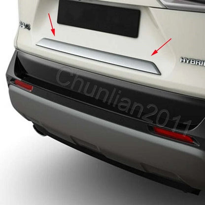 Chrome Tail Rear Boot Lid Bottom Molding Cover for Toyota RAV4 (2019-2023)