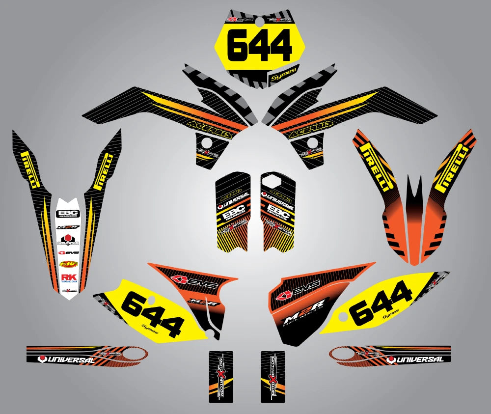 Custom Graphic Kit for KTM 85 (2013-2017)