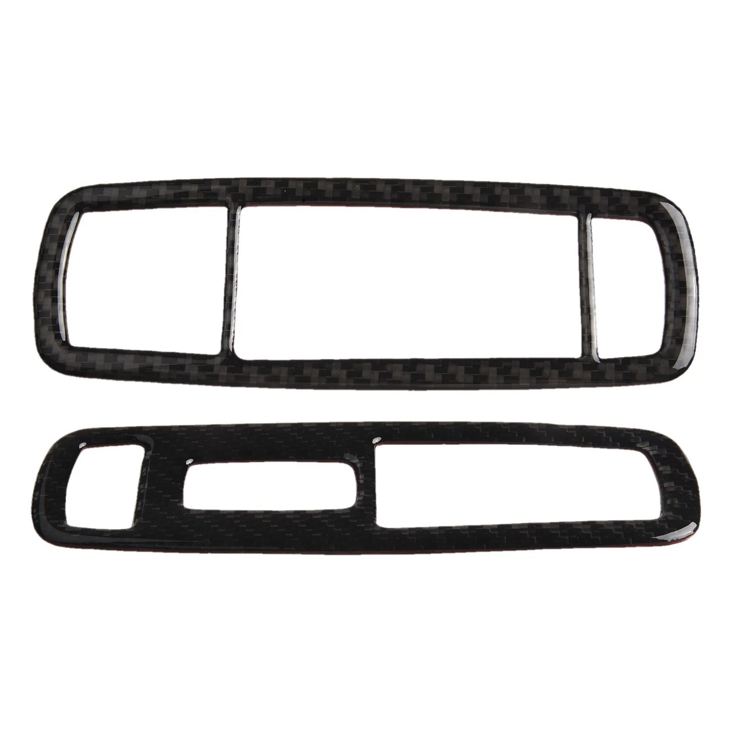 Carbon Fiber / 4 x / Door Switch Panel Trims for Jeep