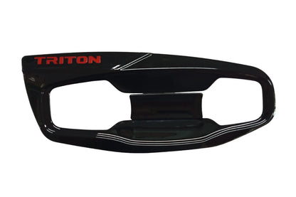 Door Handle Bowl Cup Glossy Black for Mitsubishi L200 Triton (2024-2025)