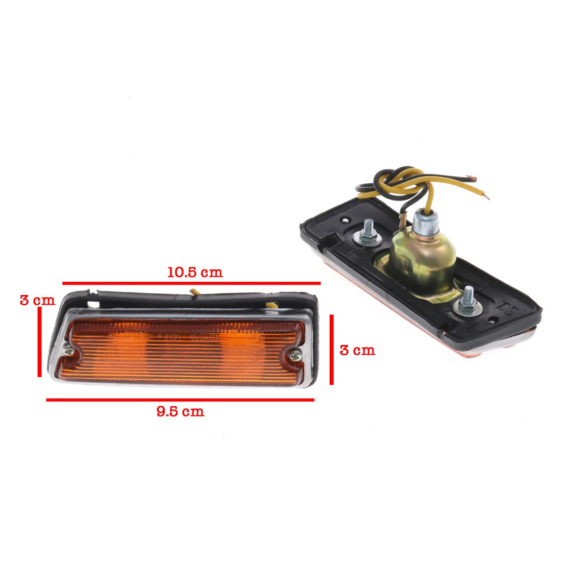 Amber Side Marker Light Bulb for Toyota Corolla E20 KE25 TE27 Wagon 1970-1974