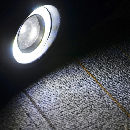 2 x Front Fog Light LED Angle Eye Lamps for Mitsubishi Lancer (2008-2015)