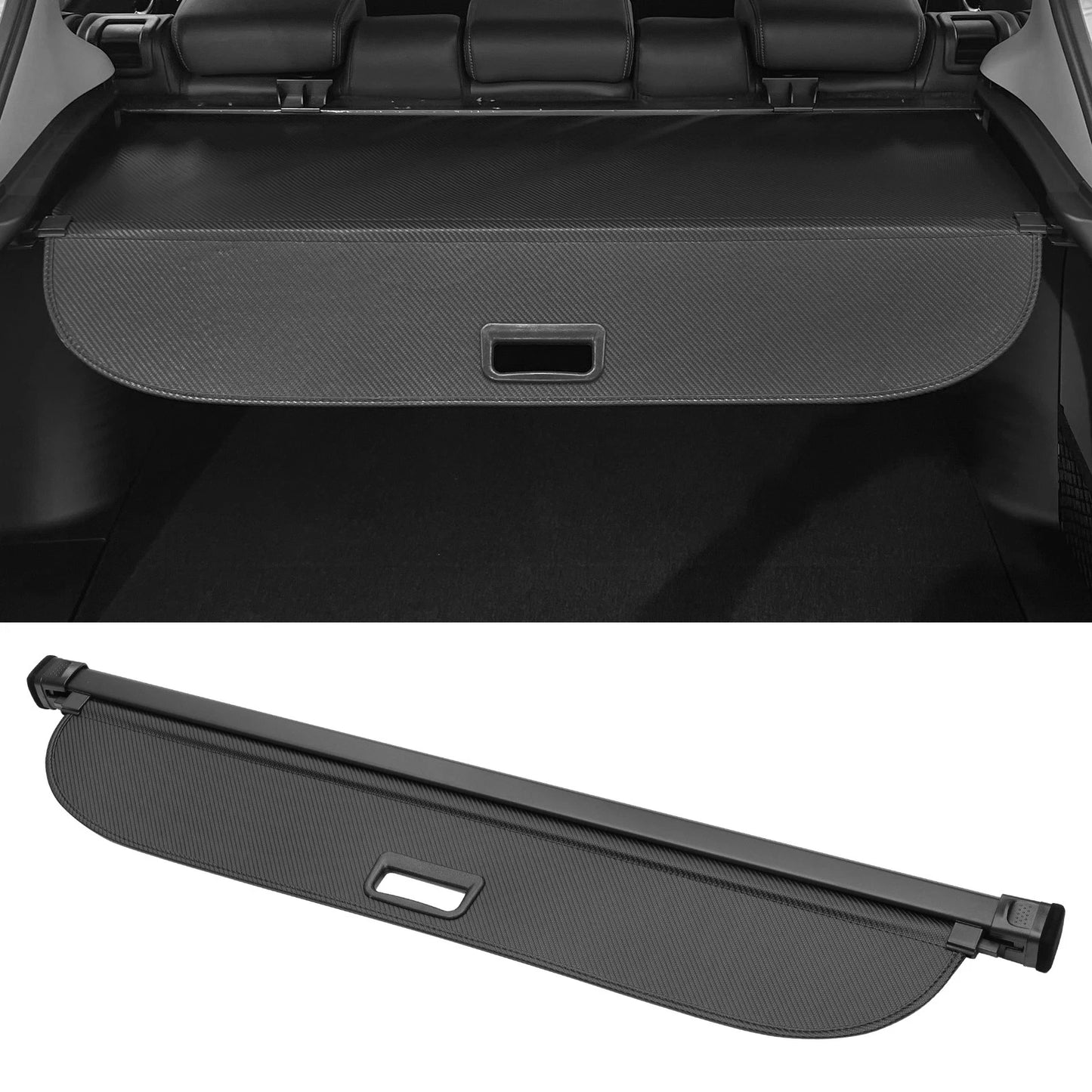 Retractable Cargo Cover for Toyota Corolla Cross 2022-2024 Black Fiber