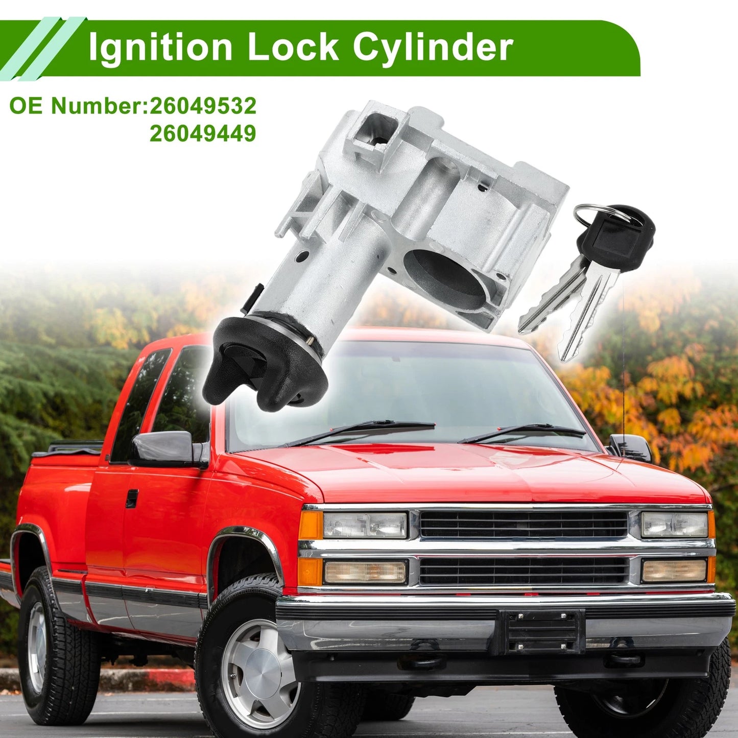 Ignition Lock Cylinder Chevrolet C1500/C2500 Suburban (1998-1999)
