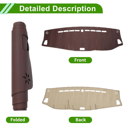 Dashboard Cover Mat for Mazda BT50 2007-2023 - Brown
