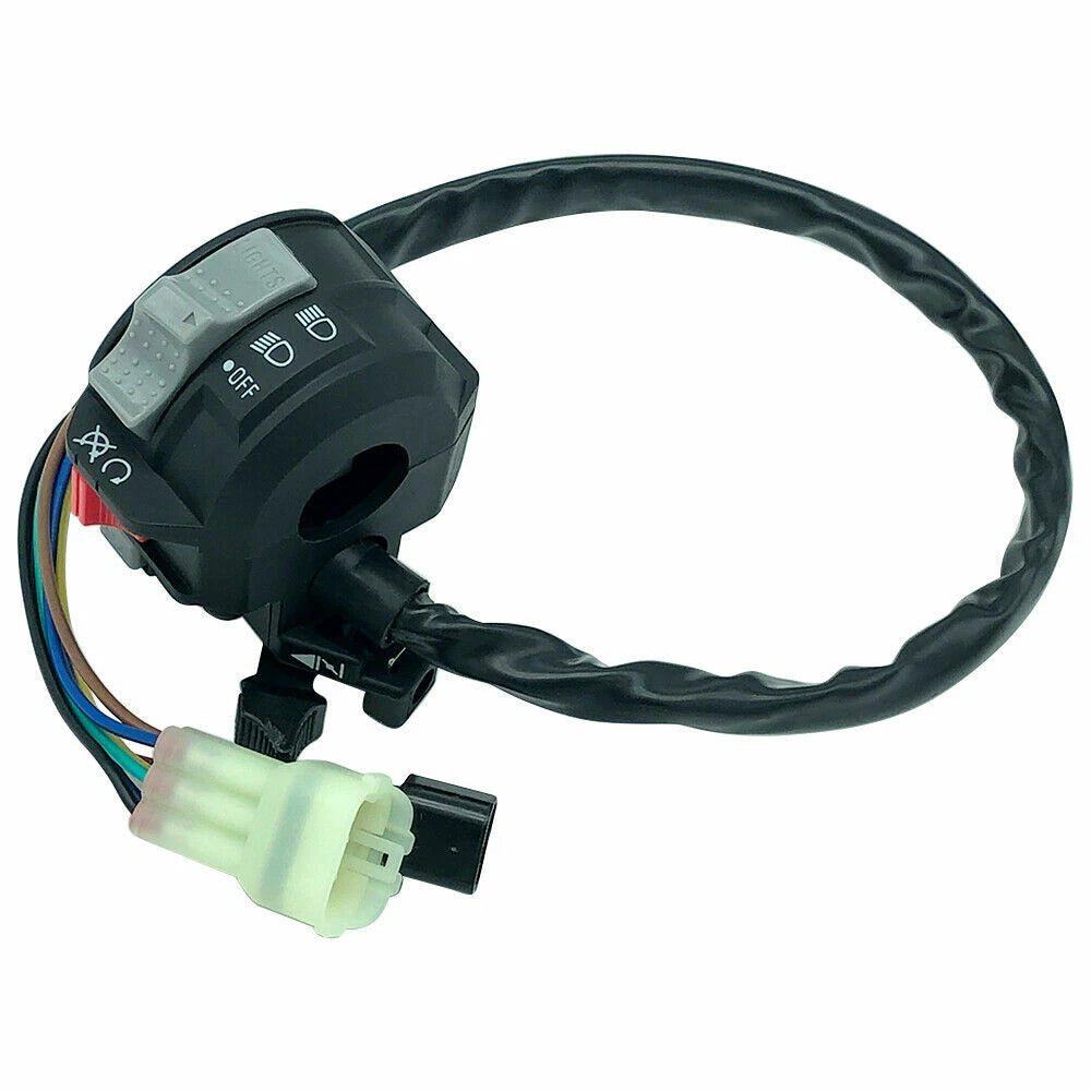 Handlebar Kill Start Switch Headlight for Yamaha Kodiak 400 450 YFM400 YFM450