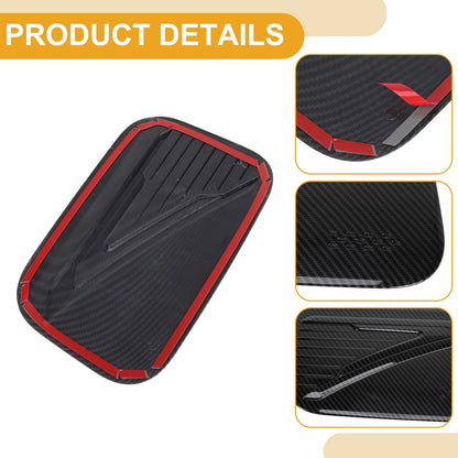 Fuel Tank Door Cap for BMW X1 2023-2025 Carbon Fiber Gas Tank Flap