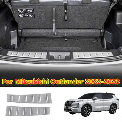 Silver Bumper Guard Plate Cover Trim for Mitsubishi Outlander (2022–2023)