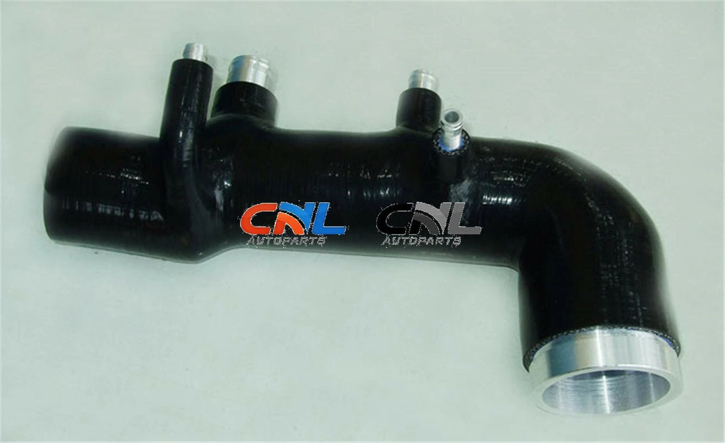 Induction Intake Pipe 2 x Black Silicone for Subaru GC8 EJ20 STi (1998-2000)