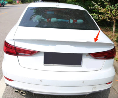 Rear V Style Spoiler Wing for Audi A3 S3 RS3 Sedan (2014-2020)