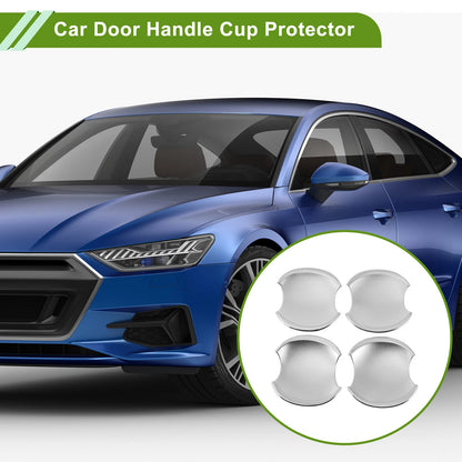 Chrome Silver Door Handle Cup Protectors for Honda Civic (2006-2011) 4 Pcs