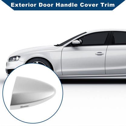 Exterior Door Handle Cover Trim for Lexus IS250 (2006-2013) Silver ABS