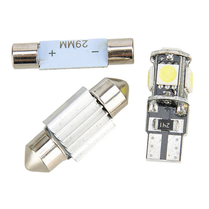 9x White LED Interior Light Bulbs for Toyota Tacoma (2016-2022)
