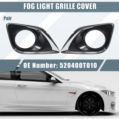 2 x Left Right Fog Light Grille Cover for Toyota Venza