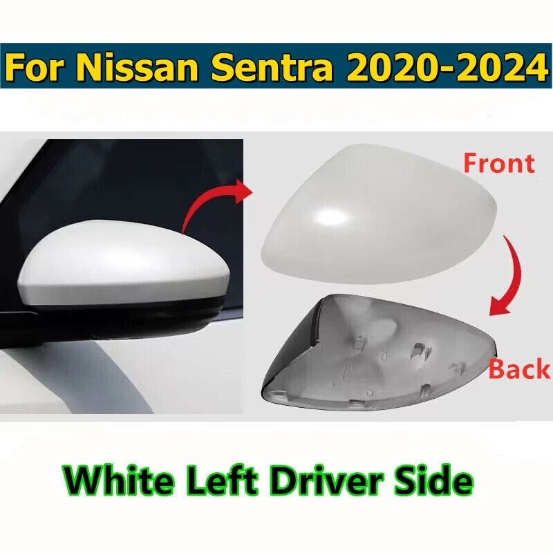 Left Driver Side / Cap Side Mirror Cover / for Nissan Sentra (2020–2024)