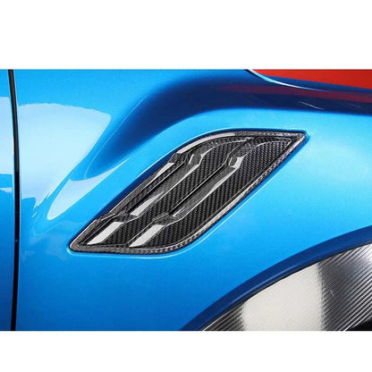 Real Carbon Fiber Side Fender Vent Cover Trim for 2019-2024 Ford F-150 Raptor